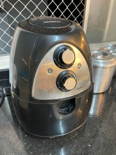 Air Fryer Mondial Family Inox I (4 Litros) - Funcionando Perfeitamente