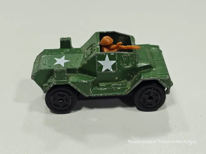 Miniatura Corgi Juniors - Daimler Scout Car 1/64 Anos 70