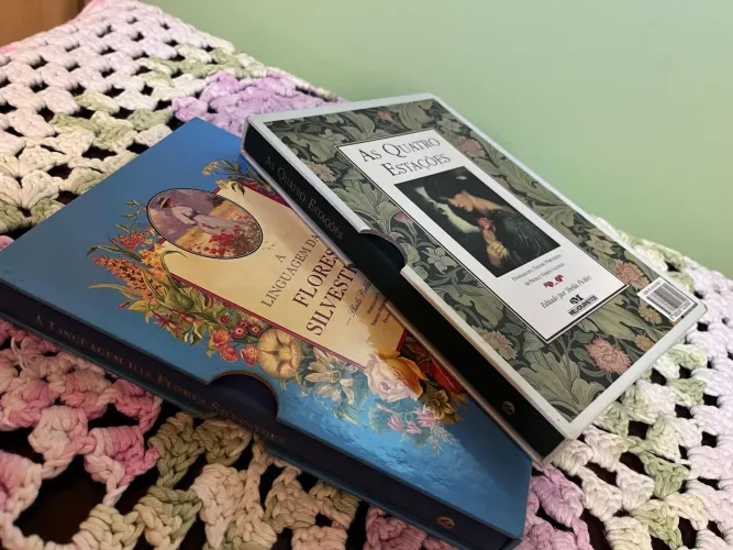 Combo A Linguagem das Flores Silvestres e As Quatro Estações - Sheila Pickles