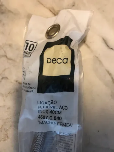Ligação de aço flexível DECA 