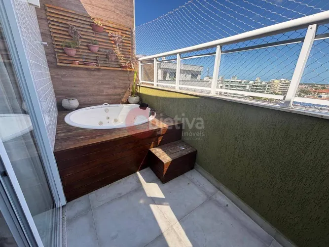 Cobertura duplex para locação, 3 quartos, 180 m², Braga, Cabo Frio