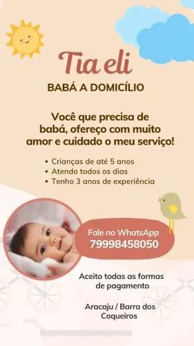 Precisa de uma babá 