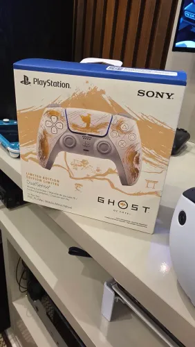 Controle PS5 limitada Ghost of Yotei novo lacrado
