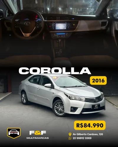 Toyota Corolla XEI 2.0 Flex 16V Aut. 2016