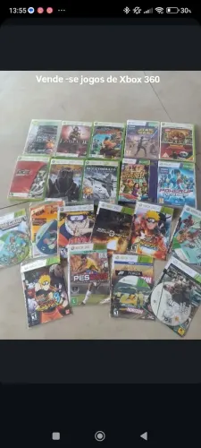 Vende-se jogos de Xbox 360