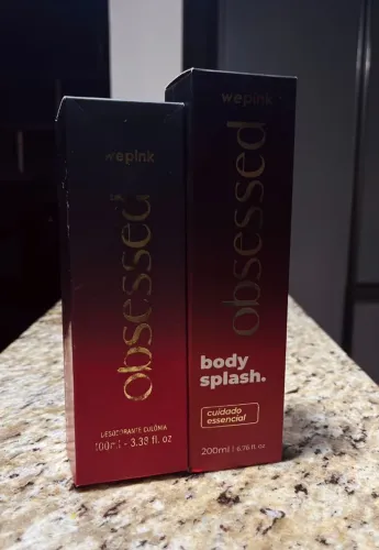 Kit Perfume e Body Splash Obsessed WePink
