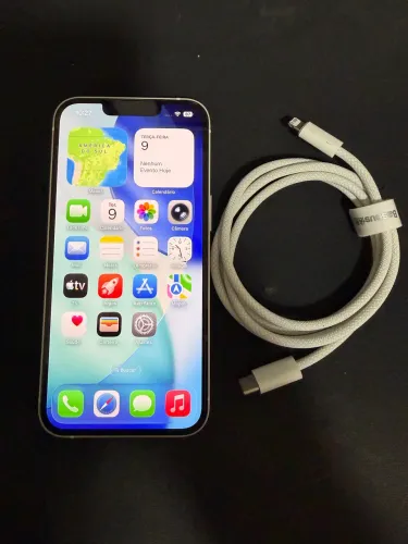 iPhone 13 | 128 GB | Branco | Bateria 94% | Impecável