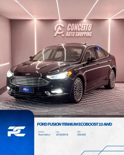 Ford Fusion Titanium 2.0 Gtdi Eco. AWD Aut. 2018