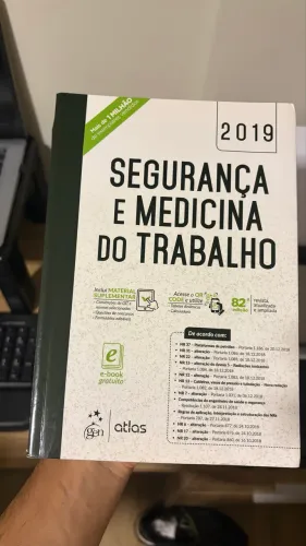 Segurança E Medicina Do Trabalho 82ª Ed. 2019