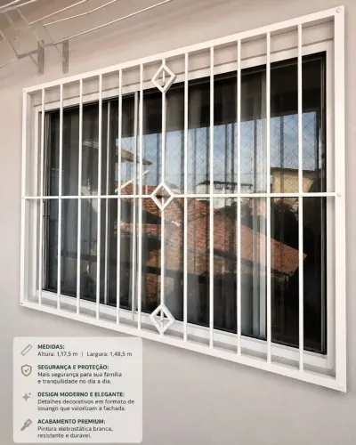 Grades para Janelas e Porta