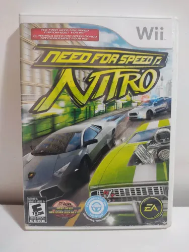 Game Wii Need for Speed Nitro Original na caixa com manual