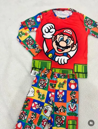 Pijama Super Mário, Pokémon, Minecraft