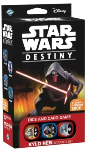 Jogo De Cartas Star Wars Destiny Pacote Inicial - Kylo Ren (Usado)