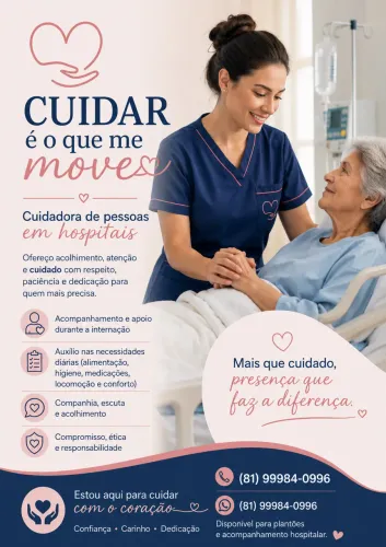 Cuidadora de pessoas 