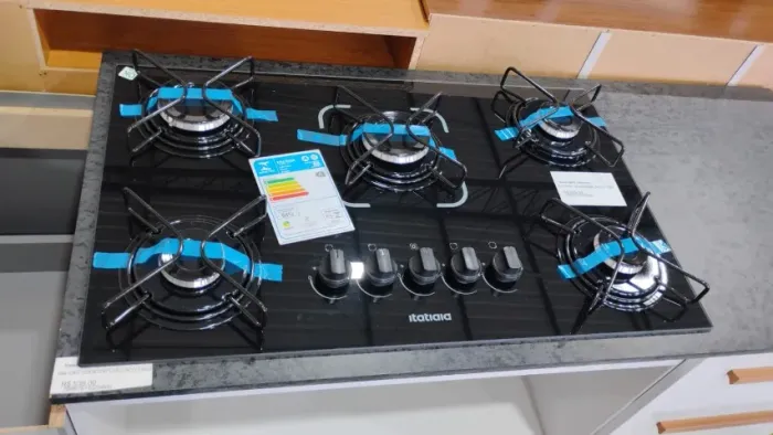 Fogao Cooktop 5 bocas