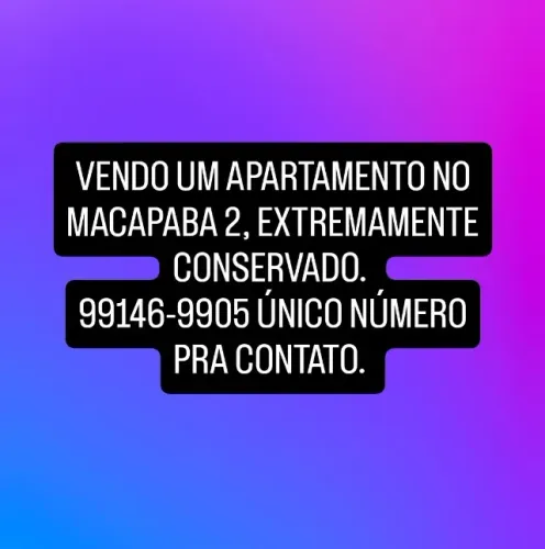Apartamento no Macapaba 2, 3°andar,  extremamente social , com uma excelente vizinhança, 