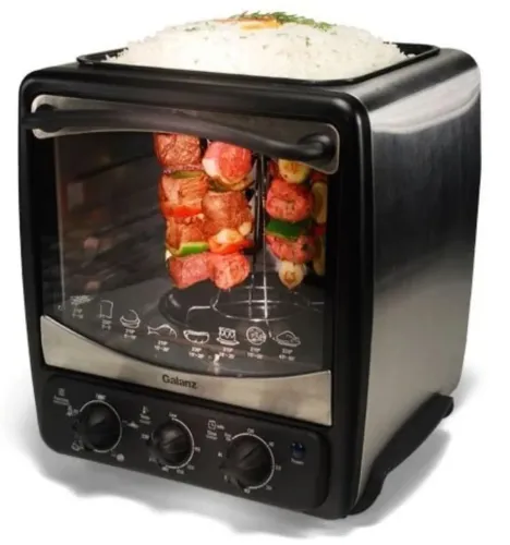 Forno elétrico rotiserie usado
