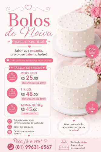Bolo de noiva tradicional pernambucano ?