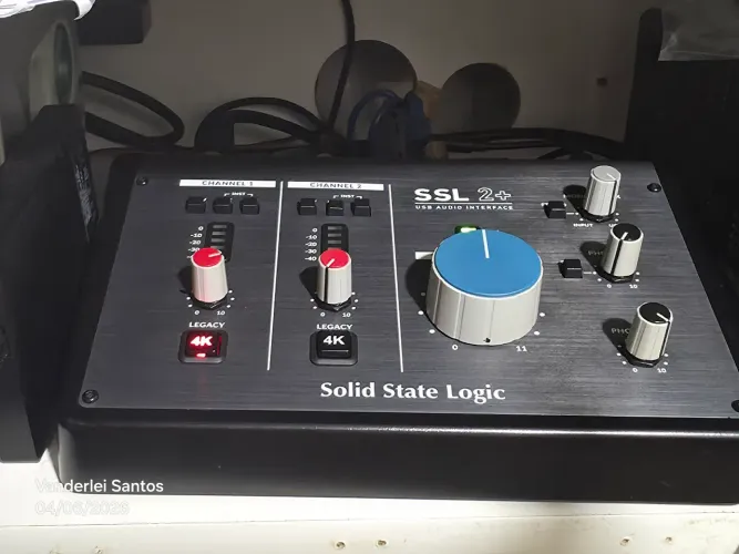 Interface de áudio Solid State Logic SSL2+