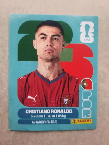 Cristiano Ronaldo - CR7 - Figurinha Copa 2026
