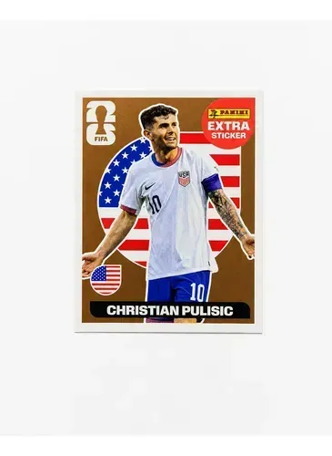 Figurinha Legend Extra Sticker Christian Pulisic - Copa do Mundo 2026 Panini Original