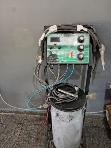 Máquina para pintura eletrostática 