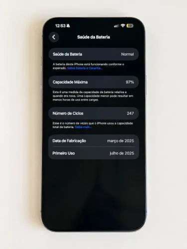 iPhone 16 Pro Max 256 GB - Prata | Estado de Novo