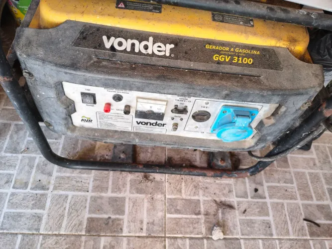 Gerador portátil vonder 3100w