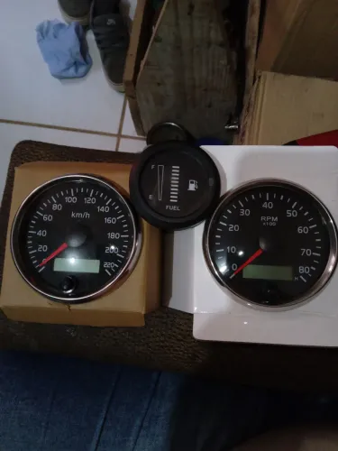 Relógio para painel de buggy ou projetos 