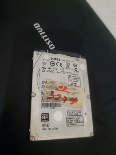 Vendo HD 500GB Tudo ok Somente interessados chamar obrigado 