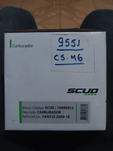 Carburador fan 125 cc
