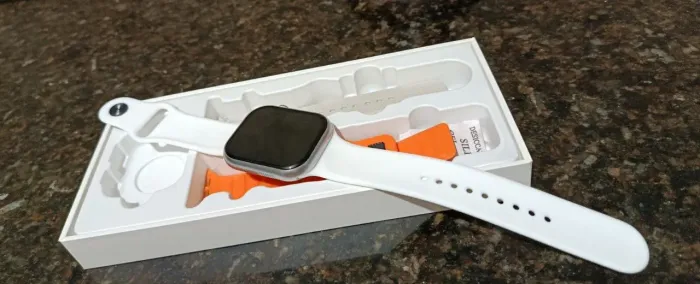 Smartwatch N10 AMOLED Branco Novo