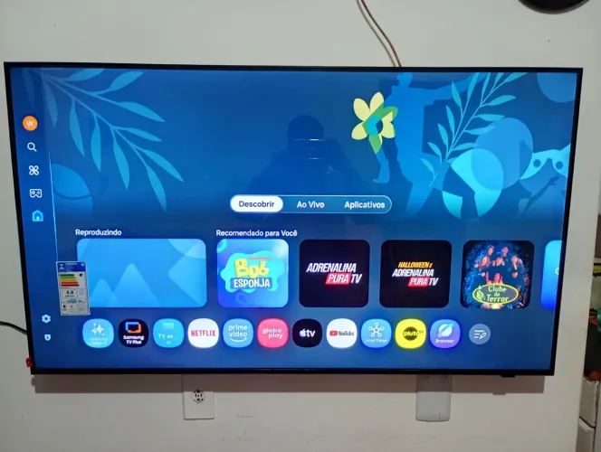 Smart tv 50 polegadas 4k Samsung 6 meses de uso 