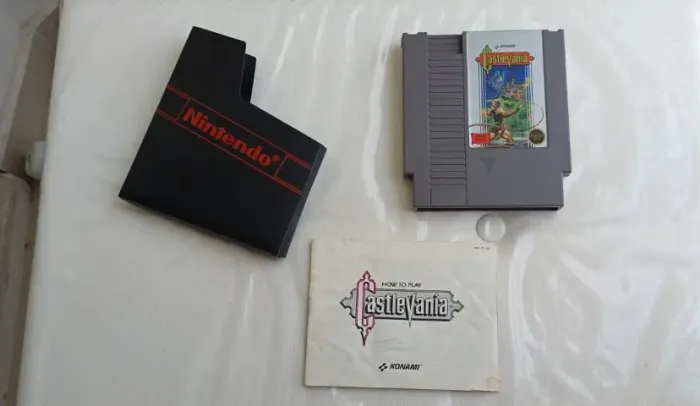 Jogo Castlevania 1 Nes Nintendinho Com Slave + Manual Raro