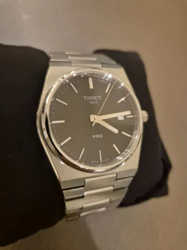 Tissot PRX 40mm Quartz (Mostrato preto - Adquirido no Aeroporto de Roma)