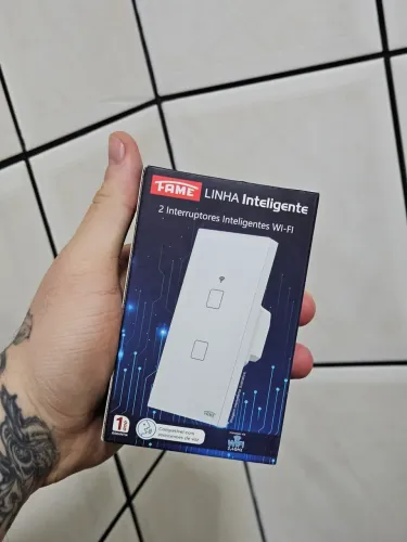 INTERRUPTOR DUPLO INTELIGENTE FAME