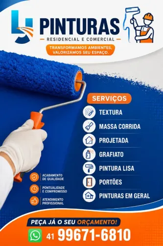 PINTURA RESIDENCIAL E COMERCIAL