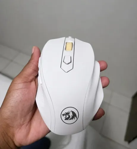 Mouse Gamer Redragon Branco