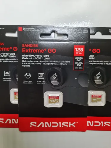 Cartão micro sd sandisk extreme Go 128gb