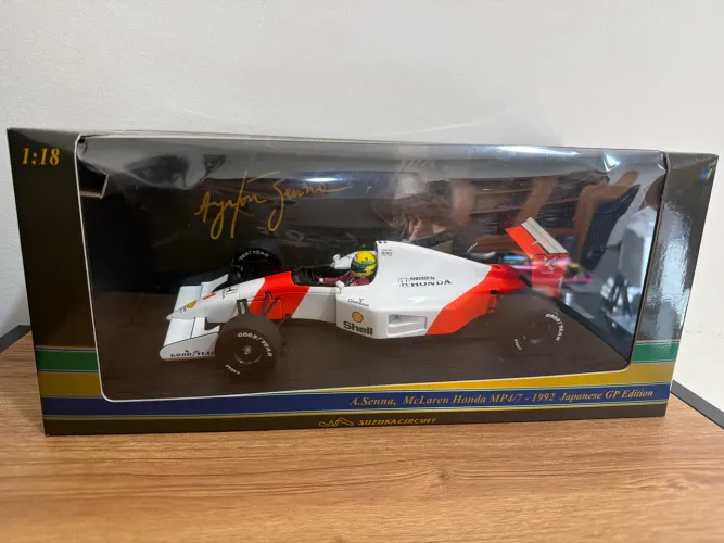 Ayrton Senna Pauls Model McLaren MP4/7 - 1992 Japanese GP Edition 