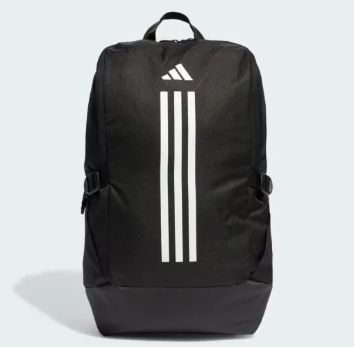 Mochila adidas training preta e branca 