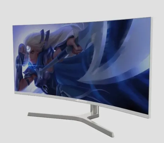 Monitor Gamer SuperFrame Vision Ultra 34 Pol Curvo 165Hz