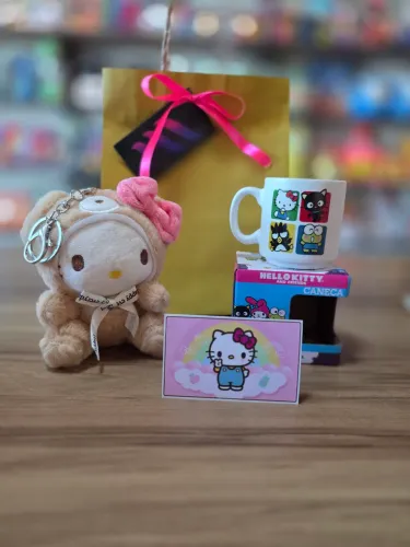 Kit Caneca Hello Kitty