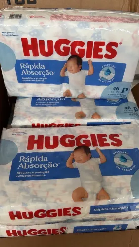 Fraldas Huggies TAM P