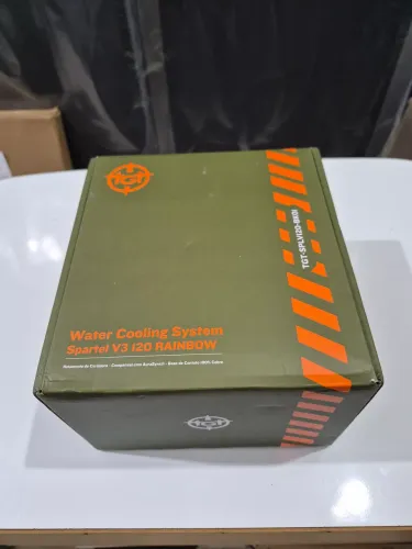 Water Cooler TGT Spartel V3 120mm Rainbow ARGB - Base 100% Cobre