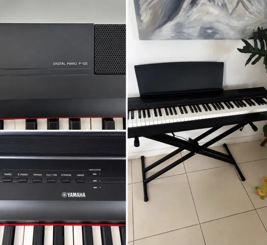 Piano digital Yamaha P-125