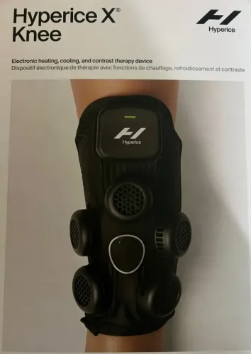 Dispositivo Hyperice X Knee Terapia Contraste - Preto