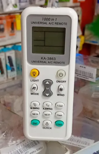 Controle Remoto Universal Para Ar Condicionado - Novo