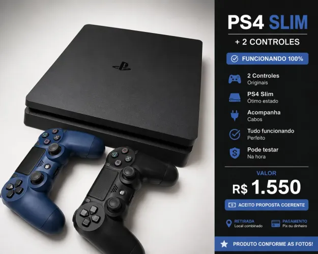 Ps4 Sllim duas manete