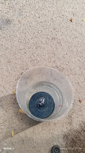 Mini bomba para fonte de jardim